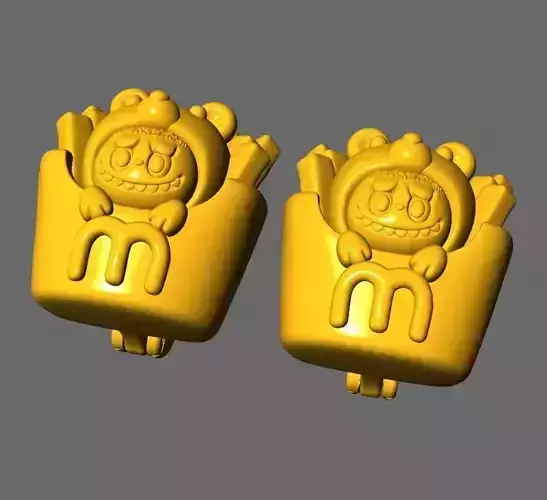 LABUBU EARRINGS CUTE BT004