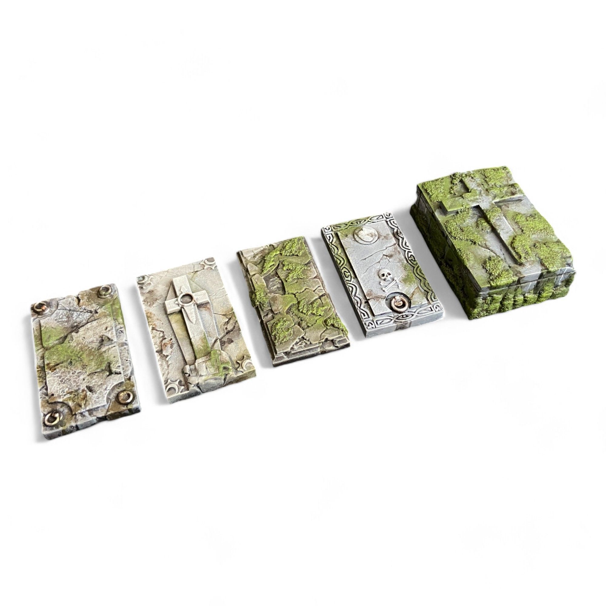 Gravestones 3D print model_2