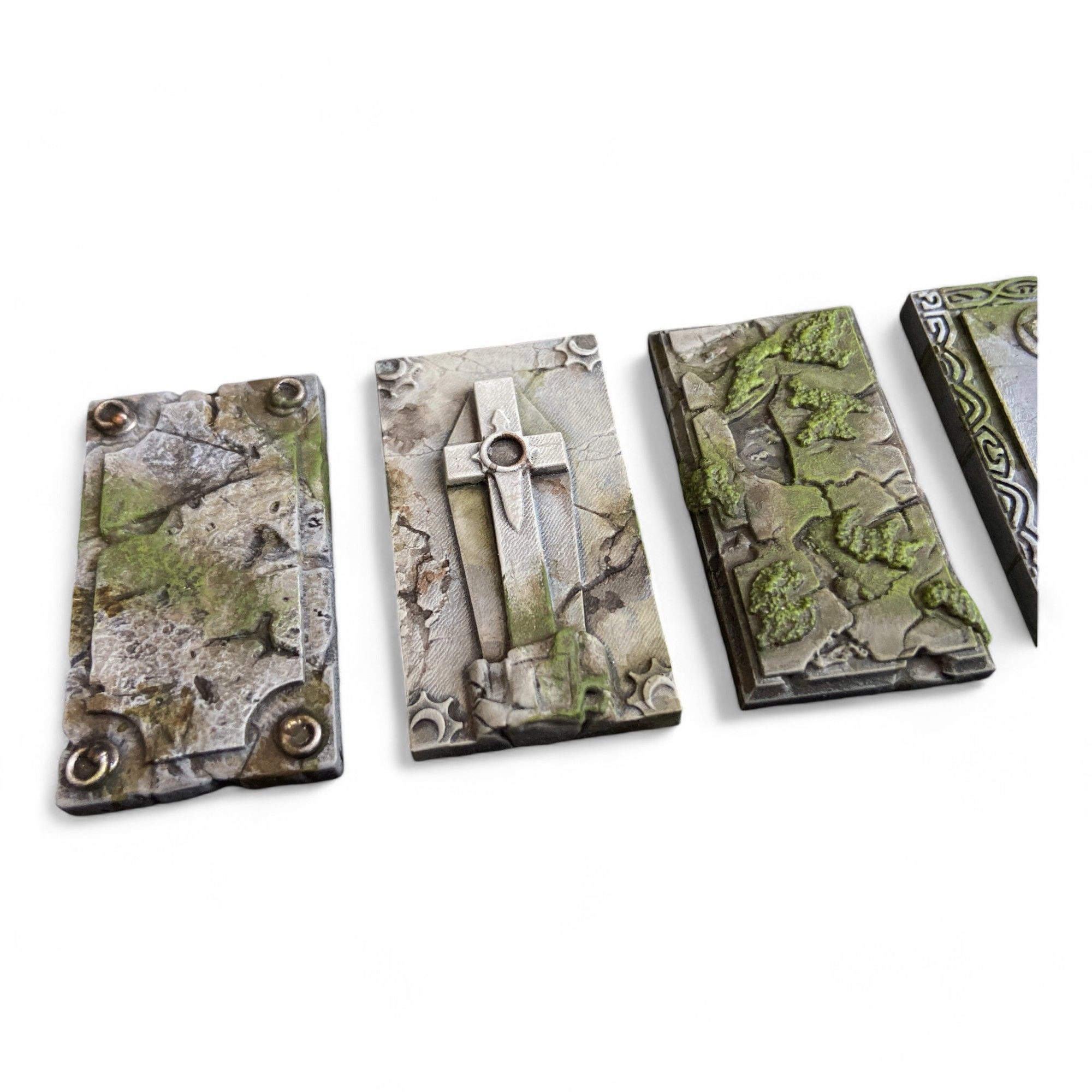 Gravestones 3D print model_7