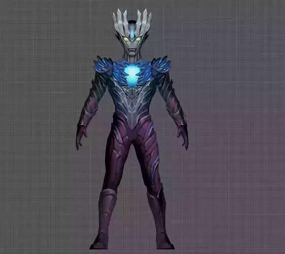 Ultraman Saga 3D Model 3D model