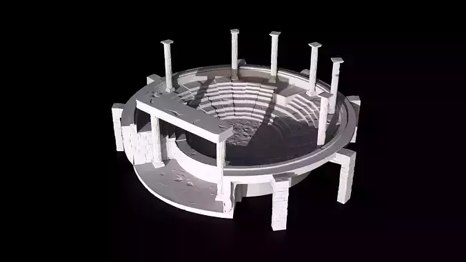 coliseo 3D print model