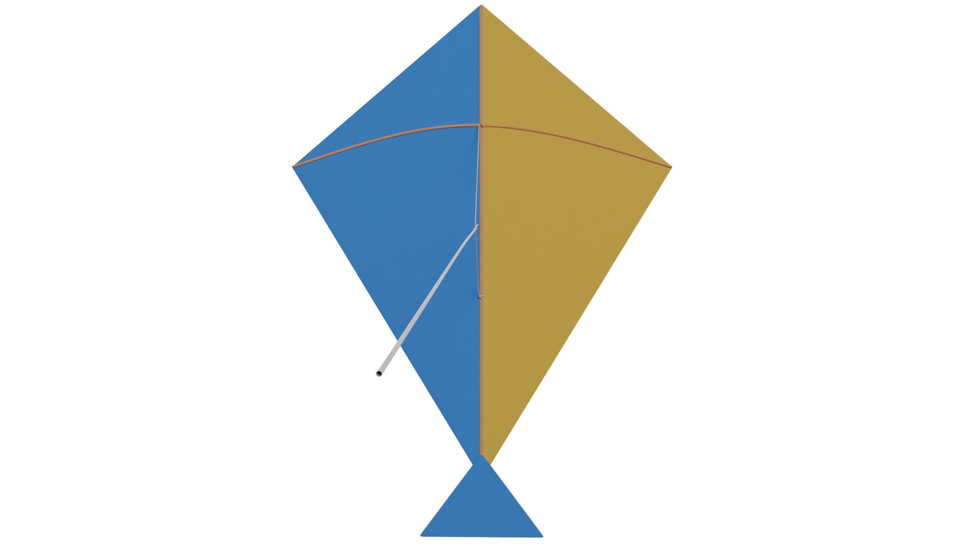 Flying Kite 3D model_7