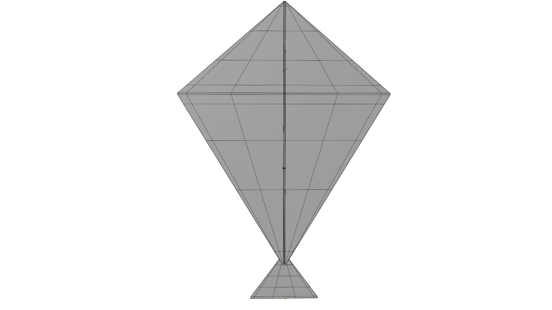 Flying Kite 3D model_11