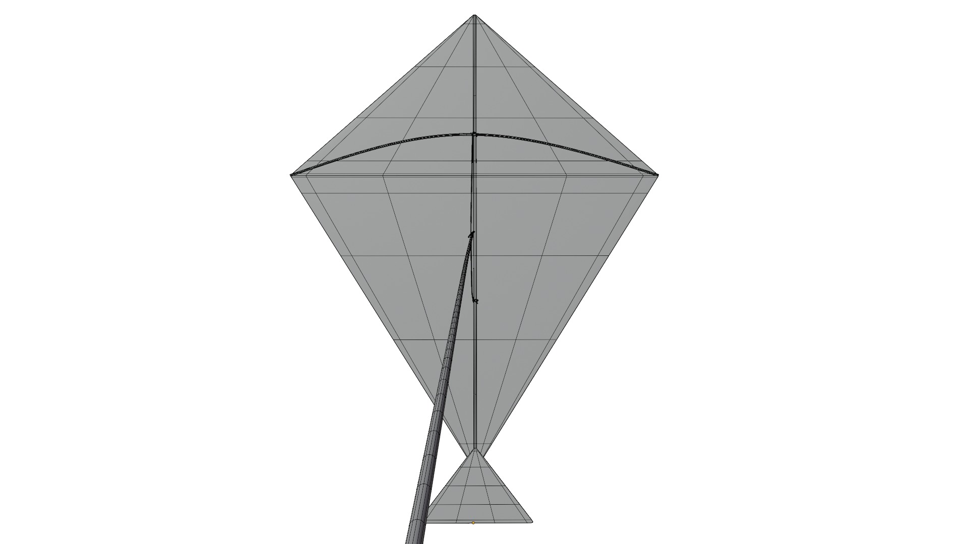 Flying Kite 3D model_15