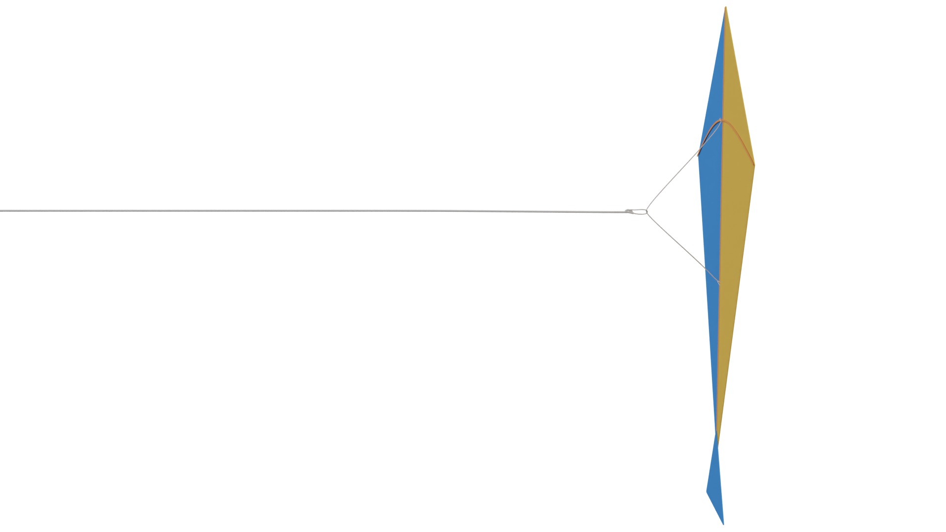 Flying Kite 3D model_1