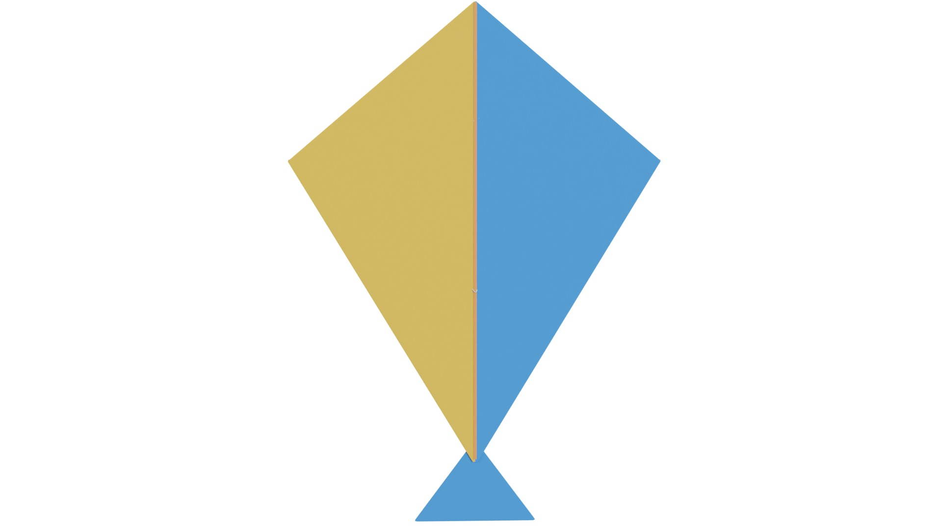 Flying Kite 3D model_3