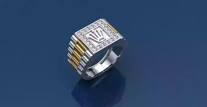 mens gold ring
