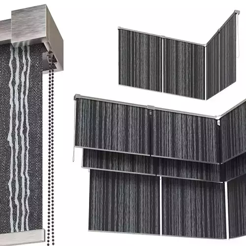 Roller blinds  Corner  Set 8