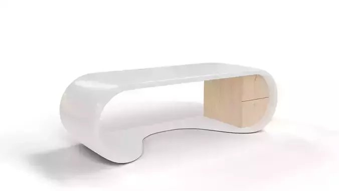 A modern computer desk