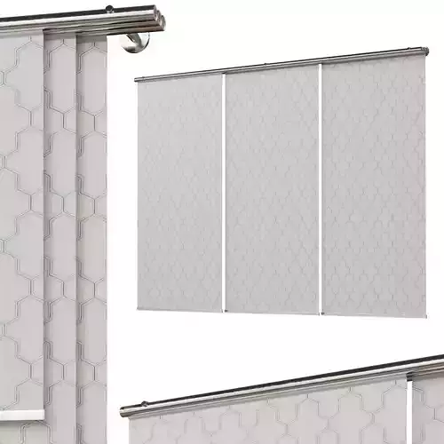 Sliding blinds curtains Set 15