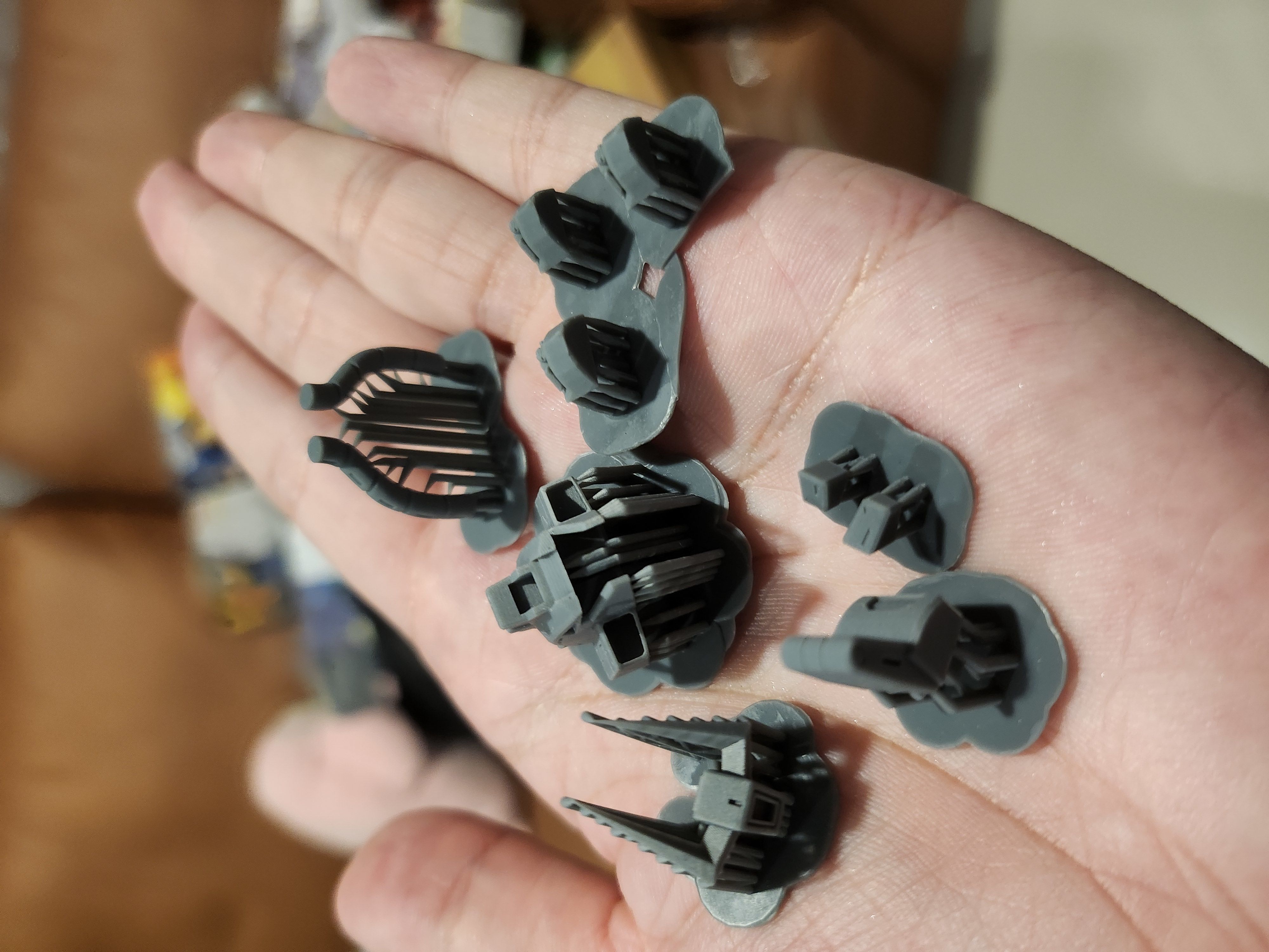 DIJEH TRAVERSIA Conversion Kit - HG Scale Full set 3D print model_34