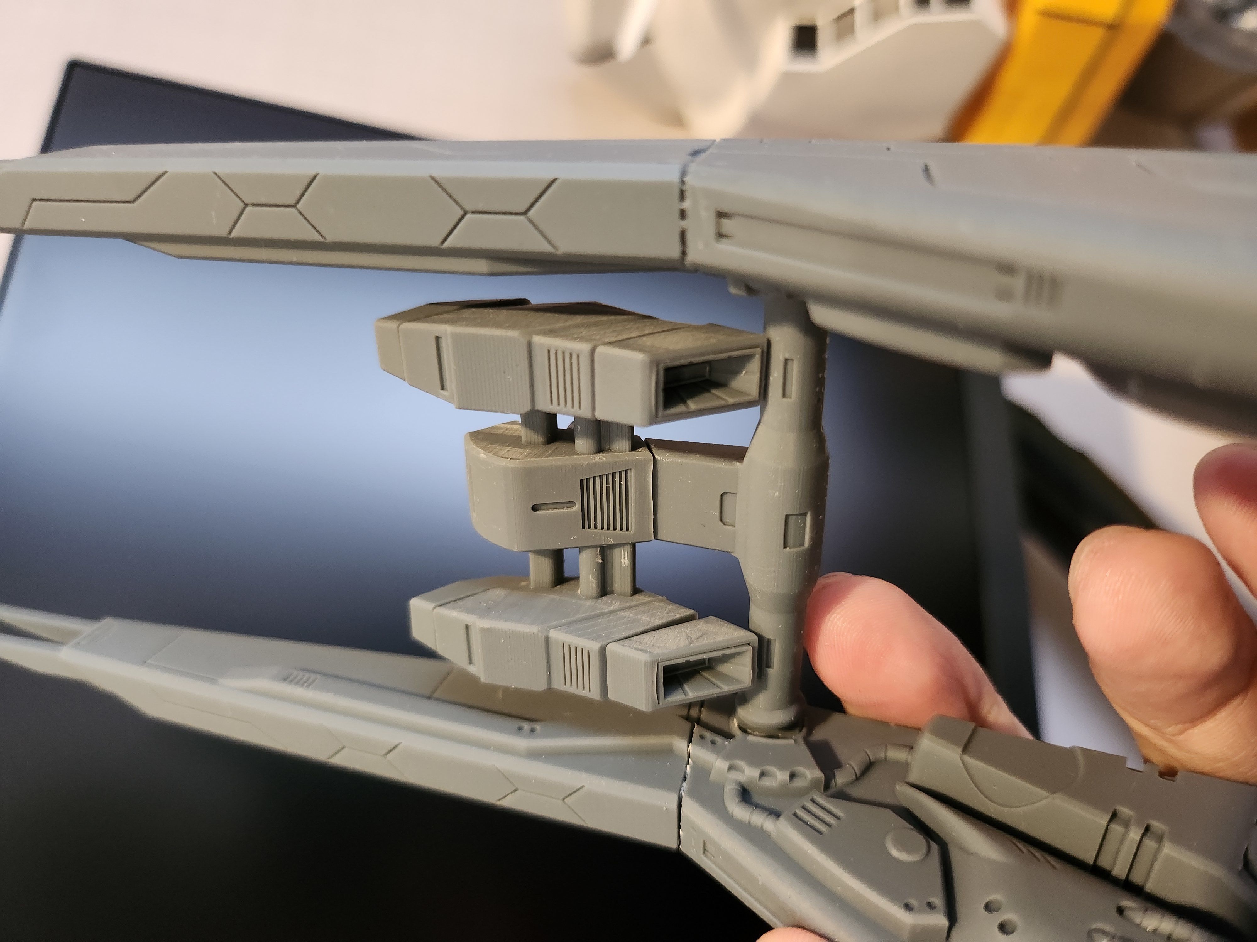 DIJEH TRAVERSIA Conversion Kit - HG Scale Full set 3D print model_33