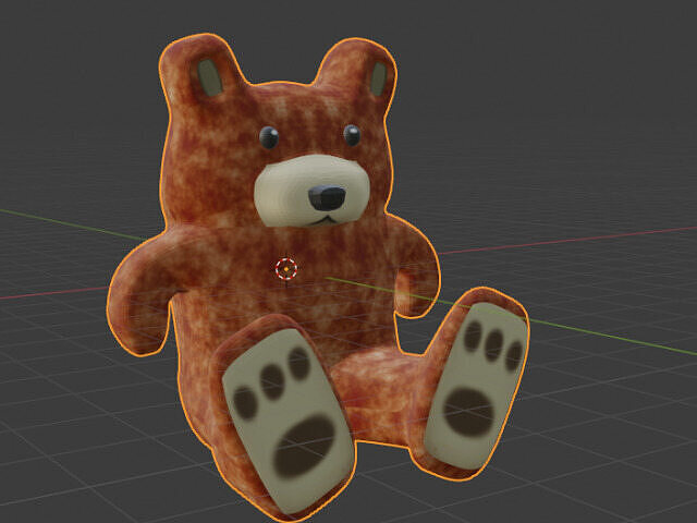 Teddy bear Free 3D model