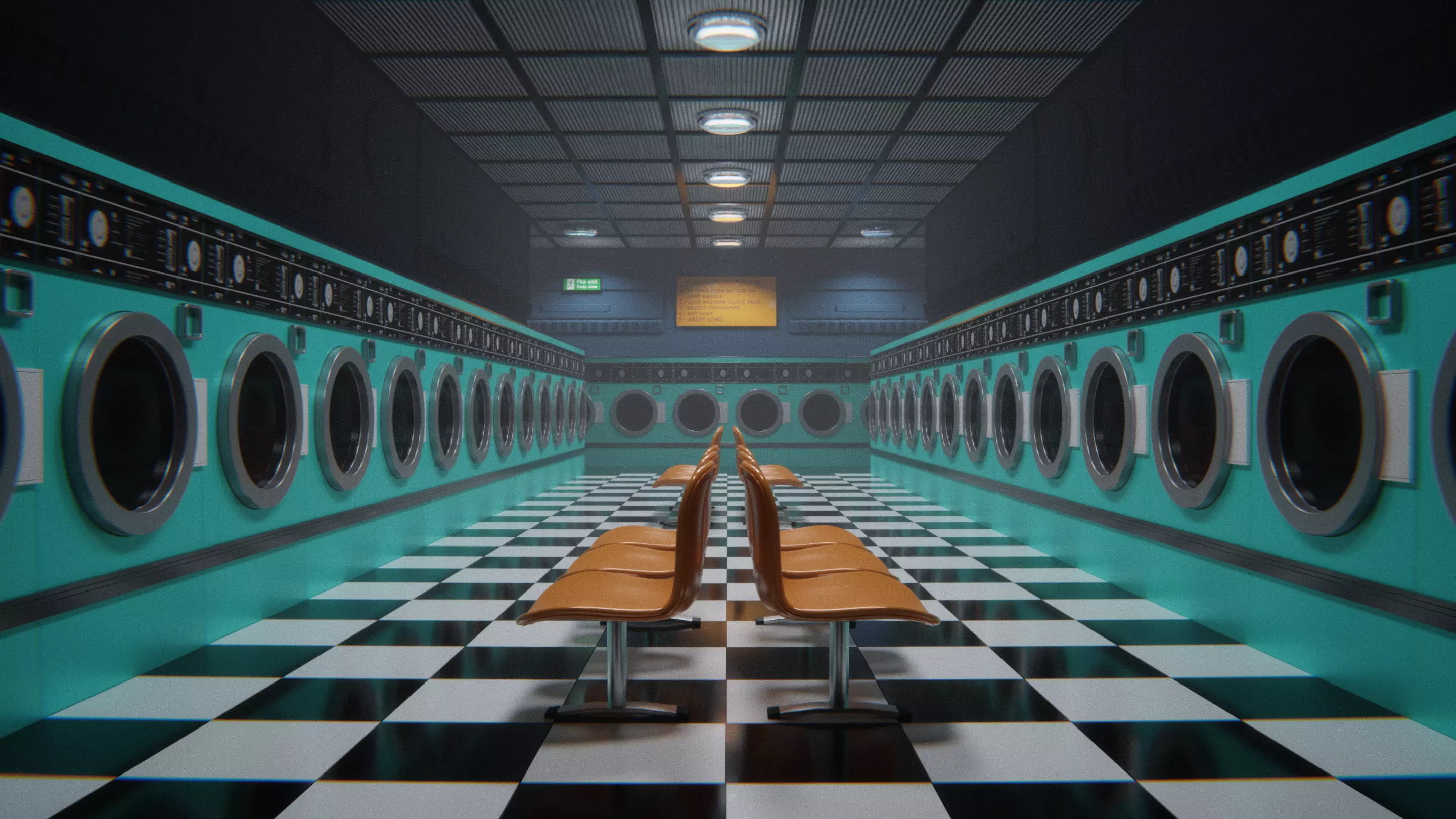 Laundry Room 3D model