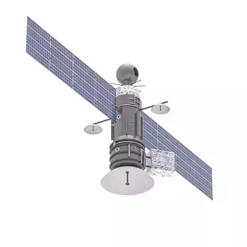 Weather Satellite 1 3D model