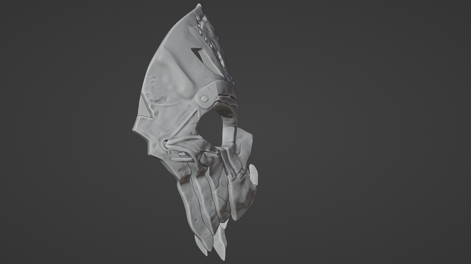Ghost mask 3D print model_2