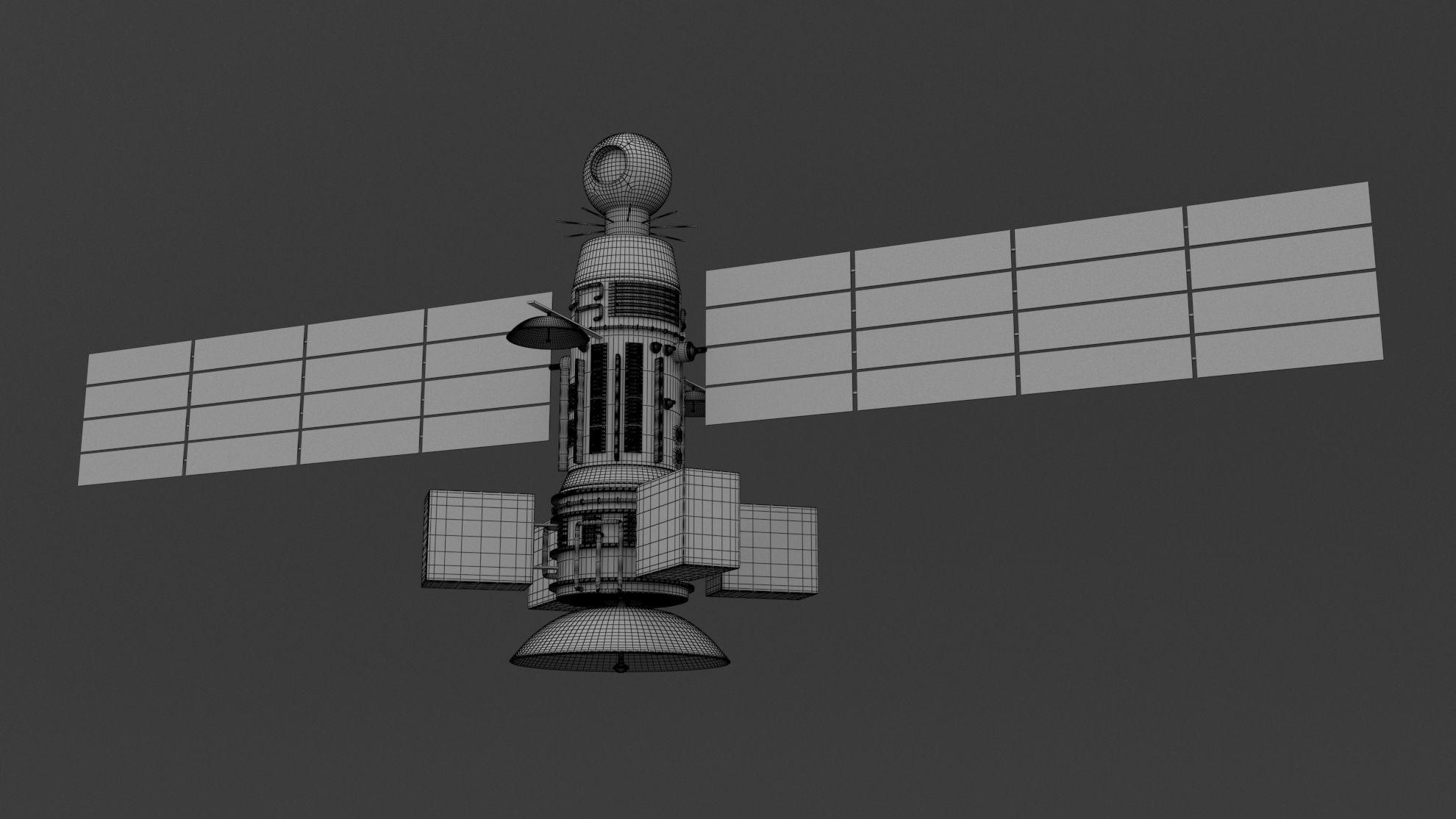 Weather Satellite 2 3D model_11