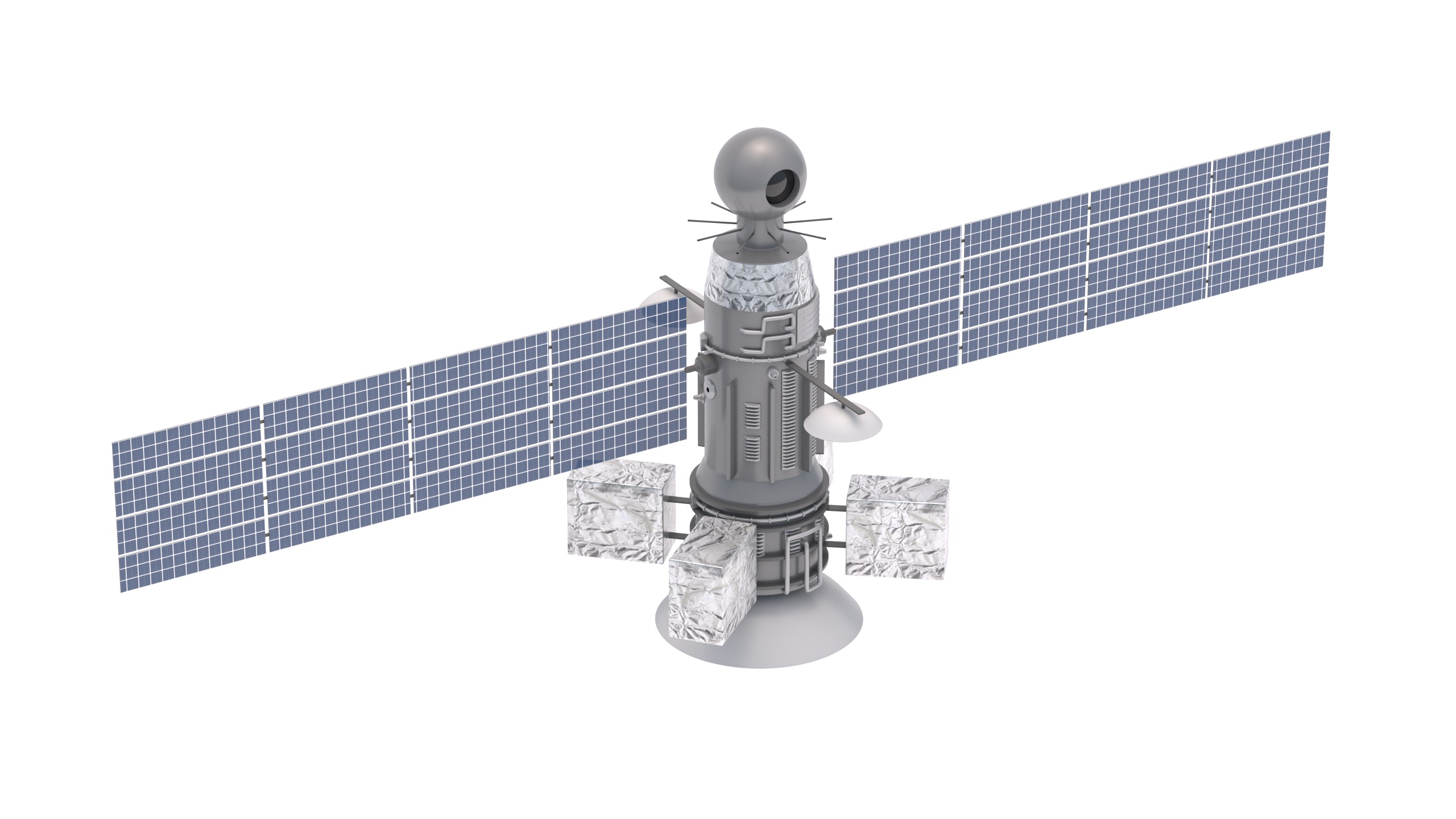 Weather Satellite 2 3D model_6