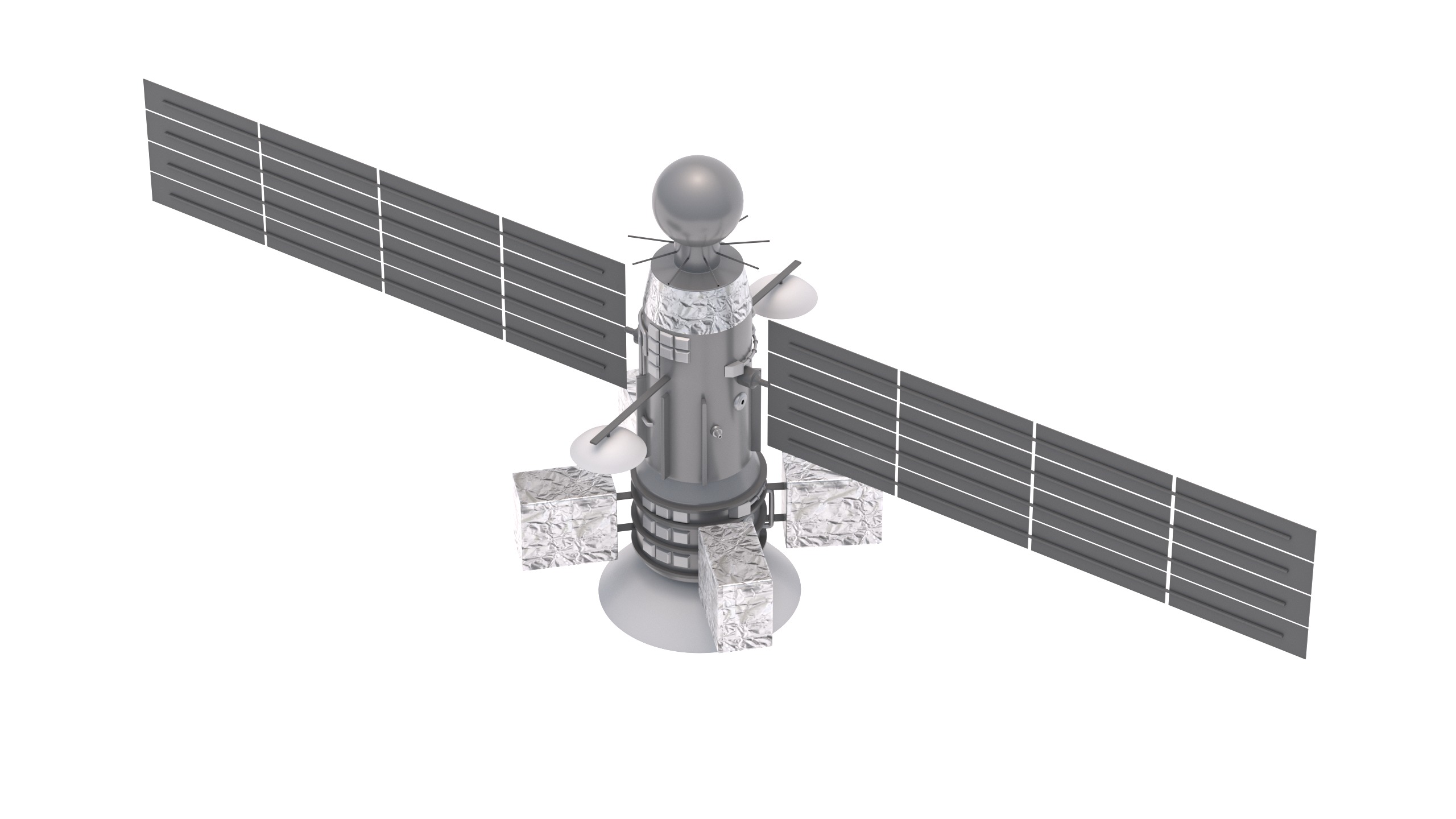 Weather Satellite 2 3D model_8