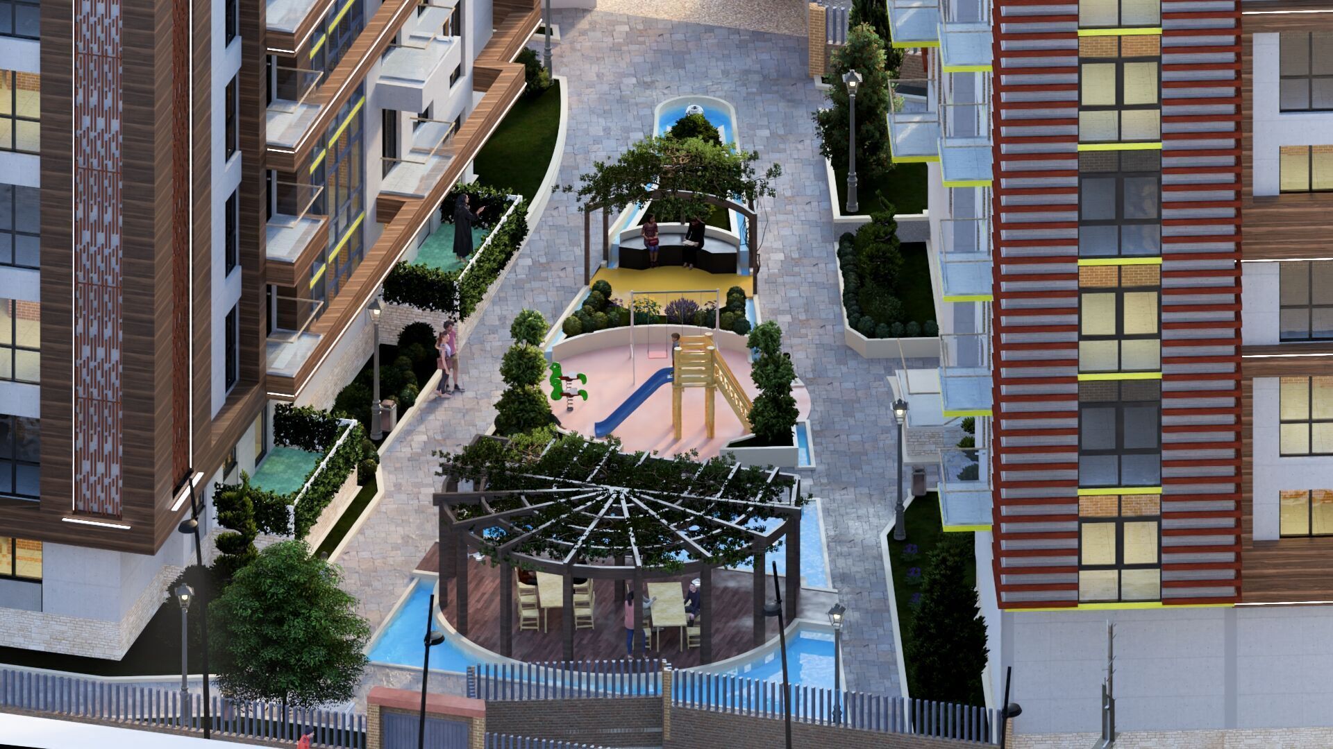 Collective Housing - Modern Apartment 3D model_3