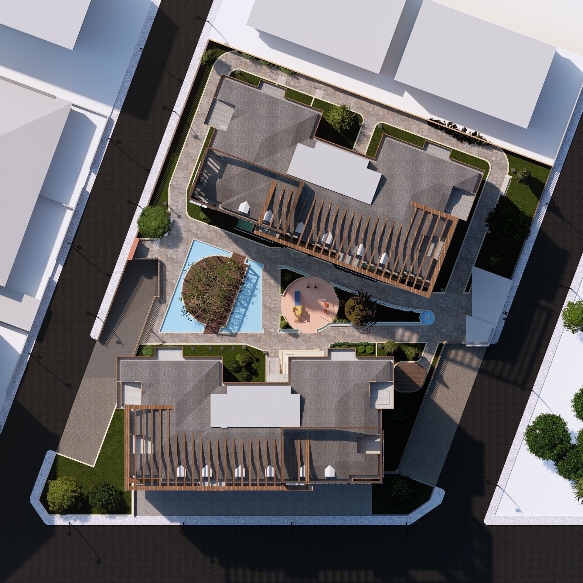 Collective Housing - Modern Apartment 3D model_8