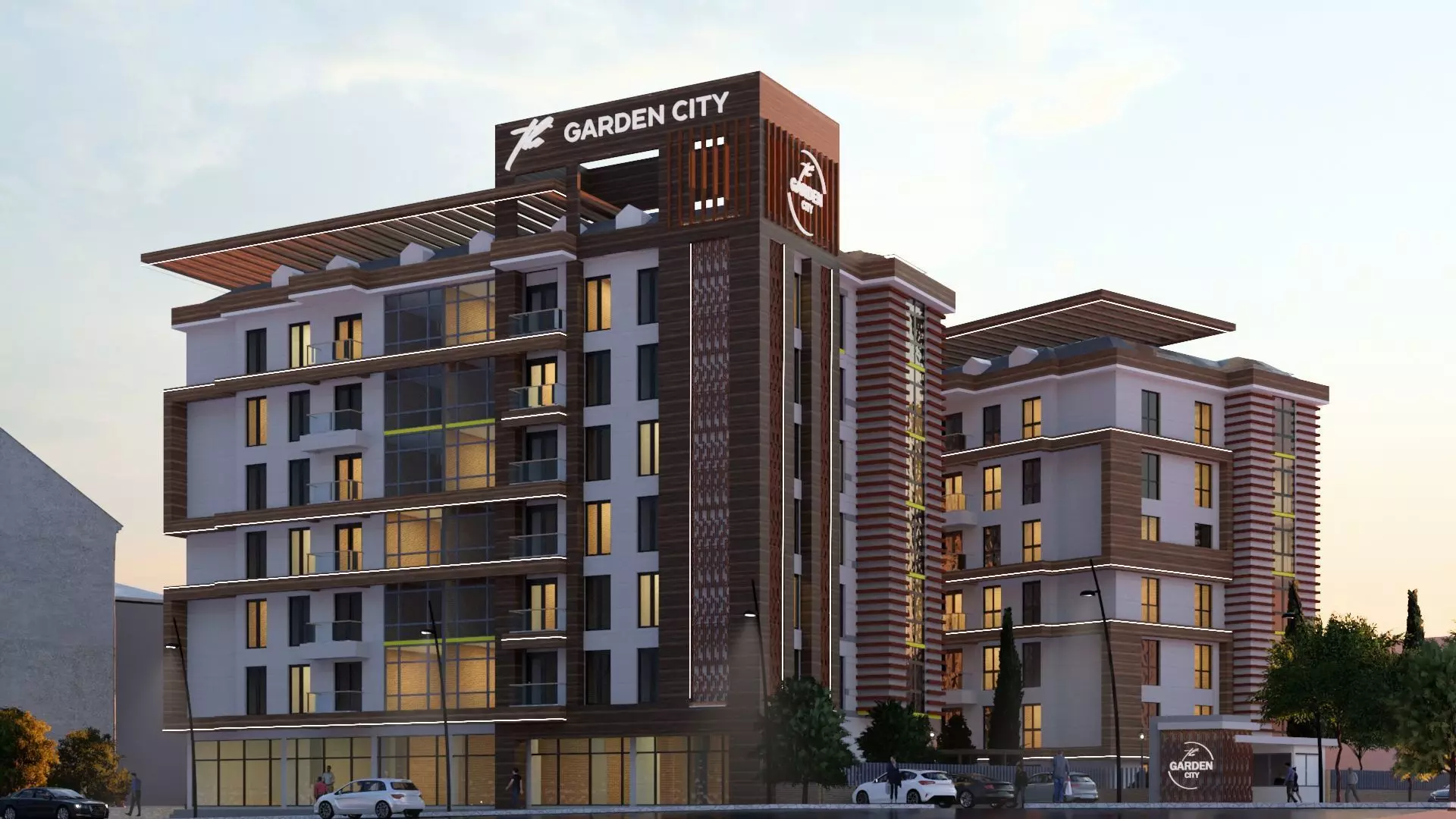 Collective Housing - Modern Apartment 3D model_0