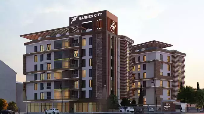 Collective Housing - Modern Apartment 3D model