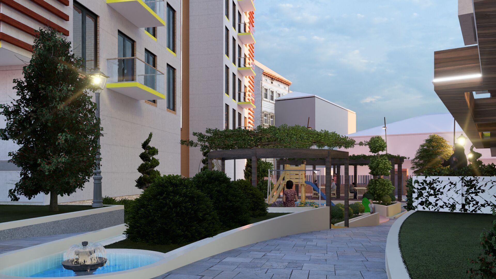 Collective Housing - Modern Apartment 3D model_6