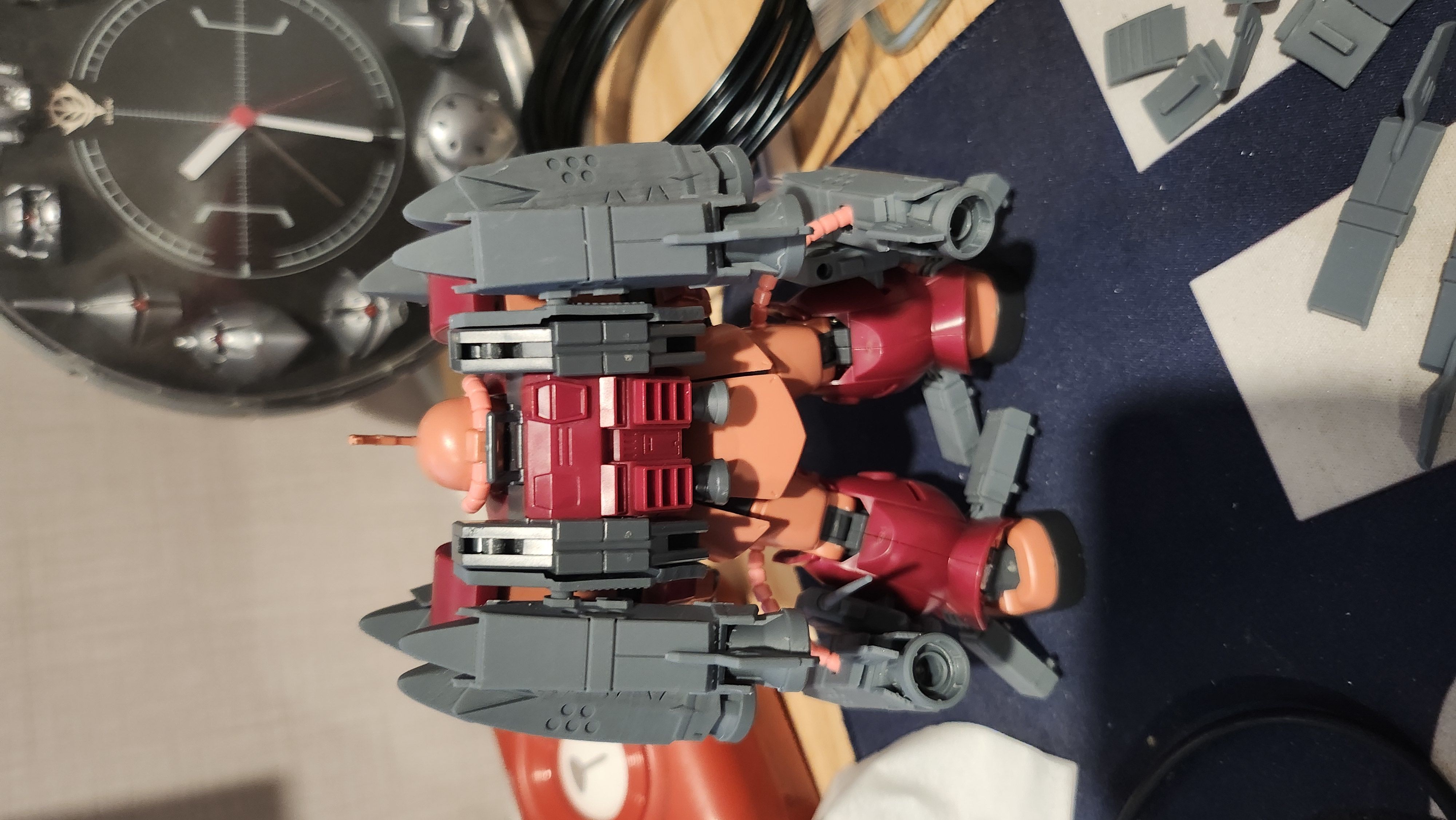 Marine Unit for Amazing Zaku conversion kit 3D print model_6