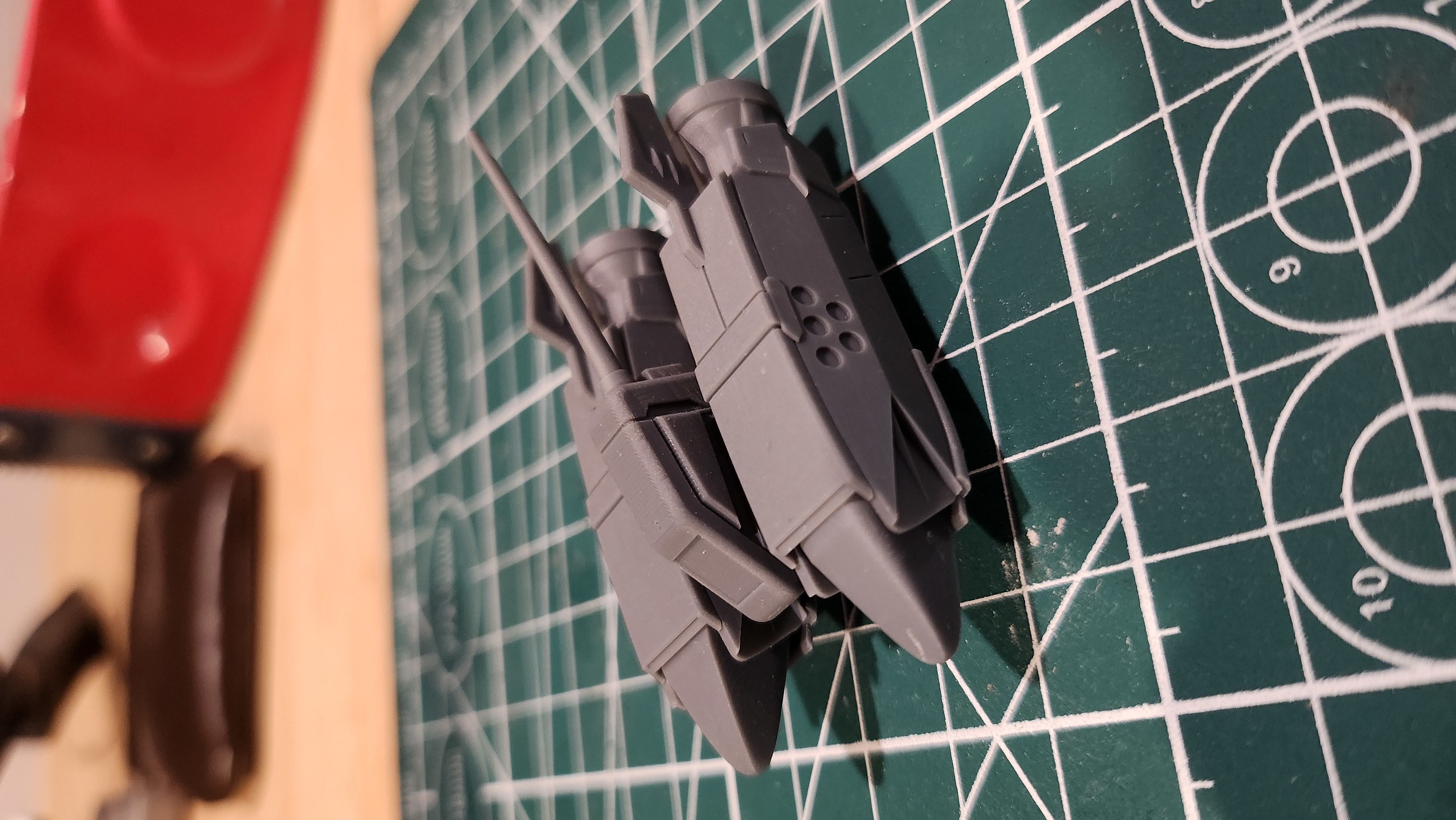 Marine Unit for Amazing Zaku conversion kit 3D print model_26