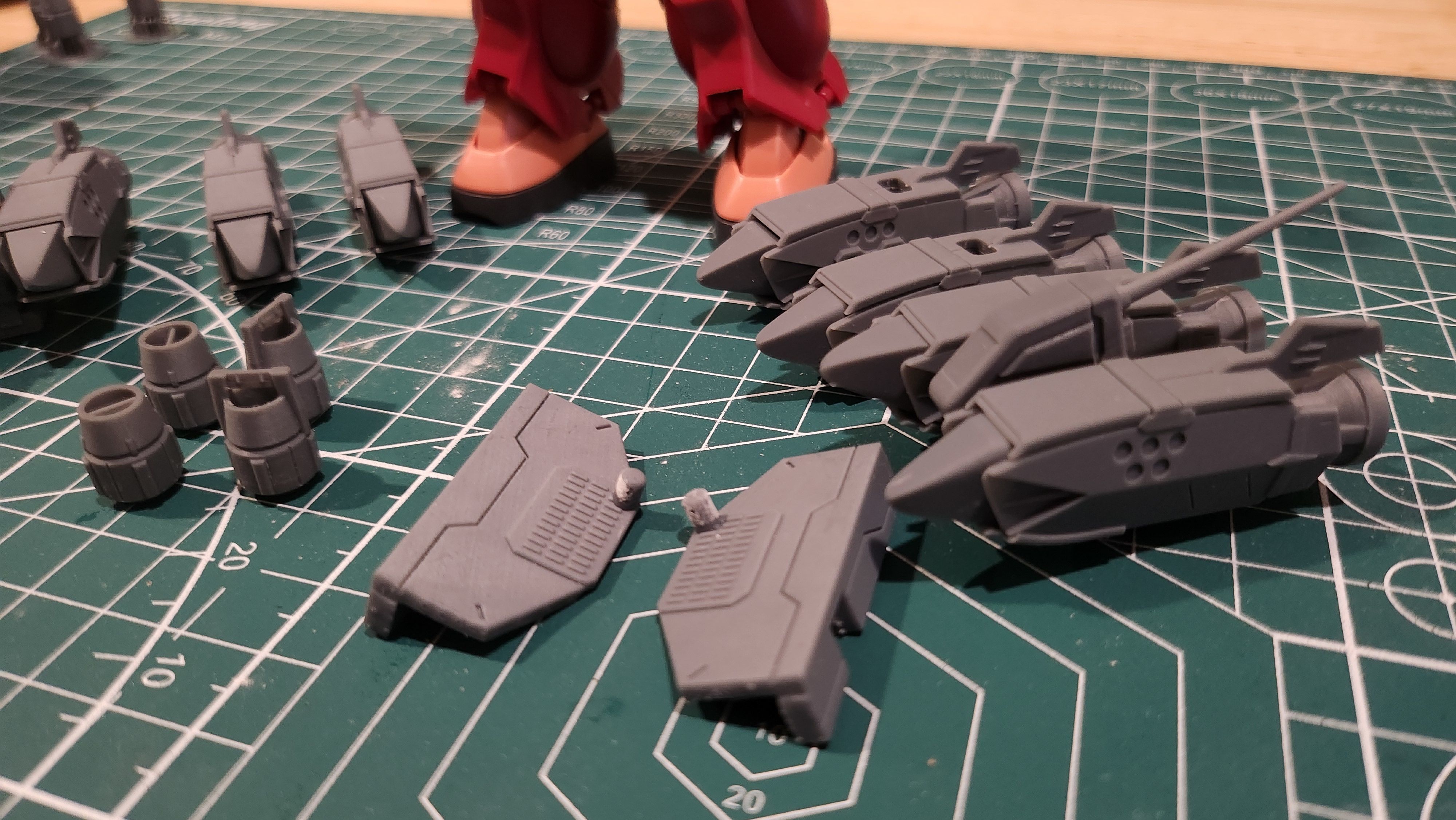 Marine Unit for Amazing Zaku conversion kit 3D print model_33