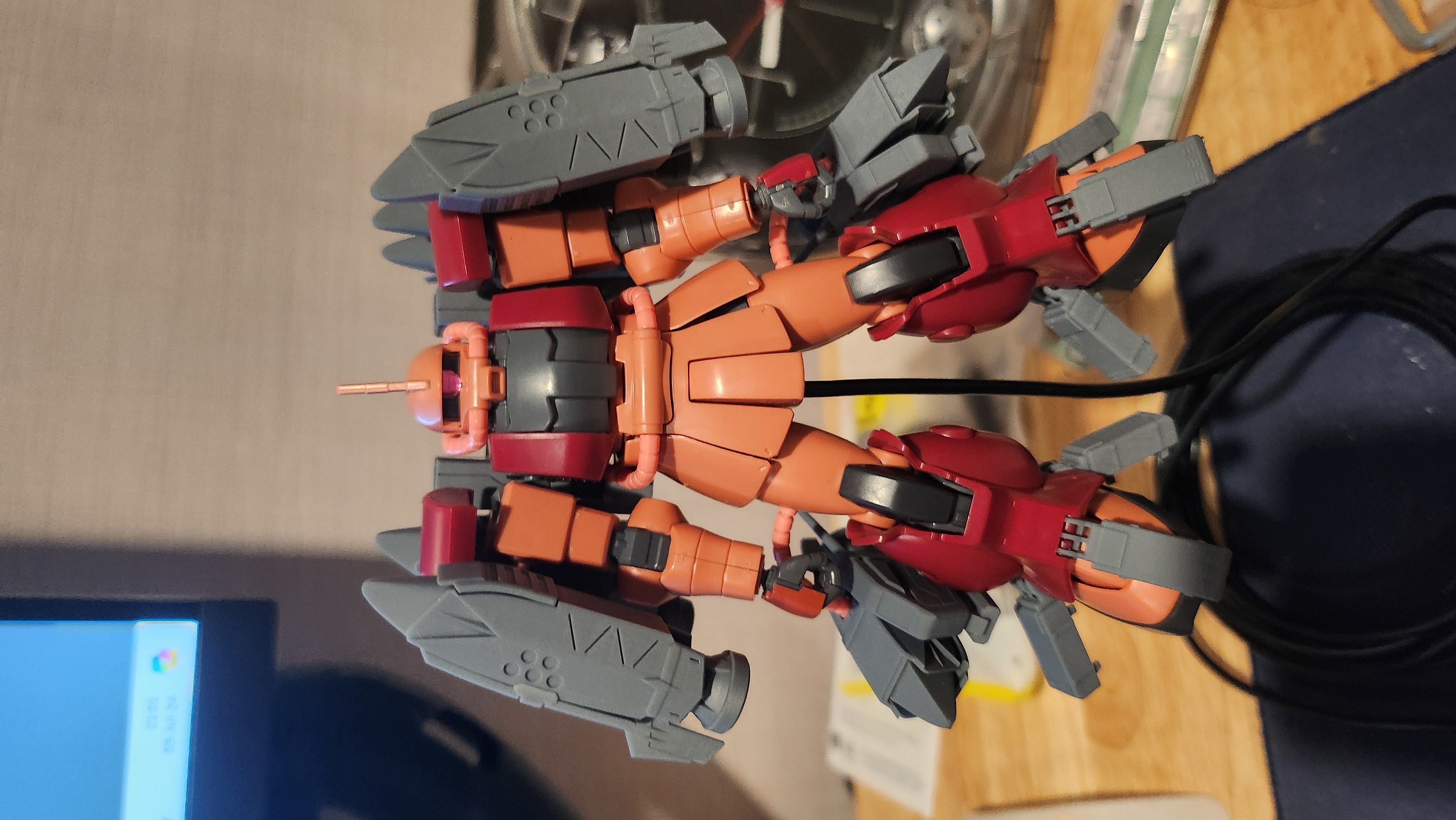 Marine Unit for Amazing Zaku conversion kit 3D print model_9