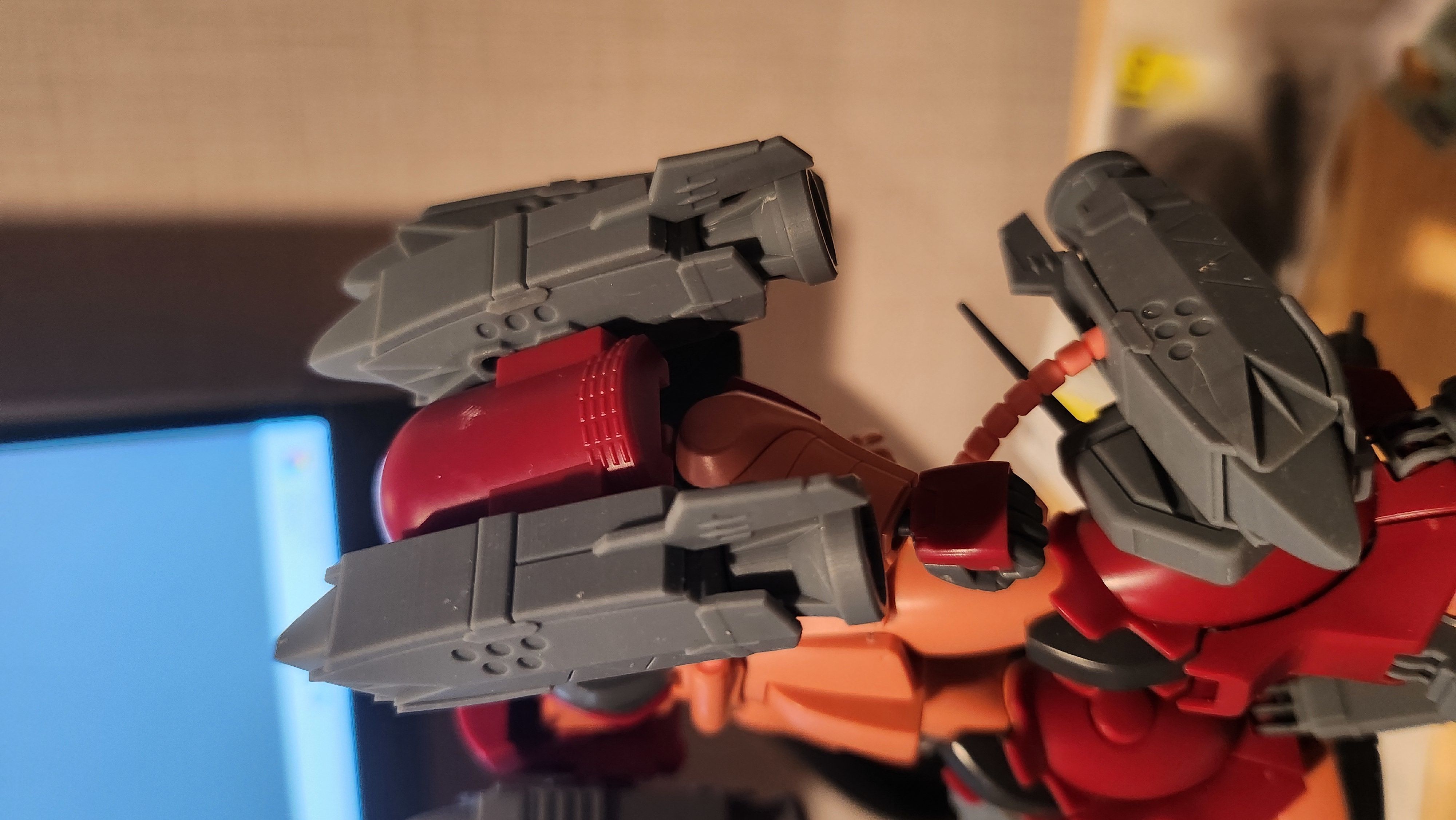 Marine Unit for Amazing Zaku conversion kit 3D print model_21