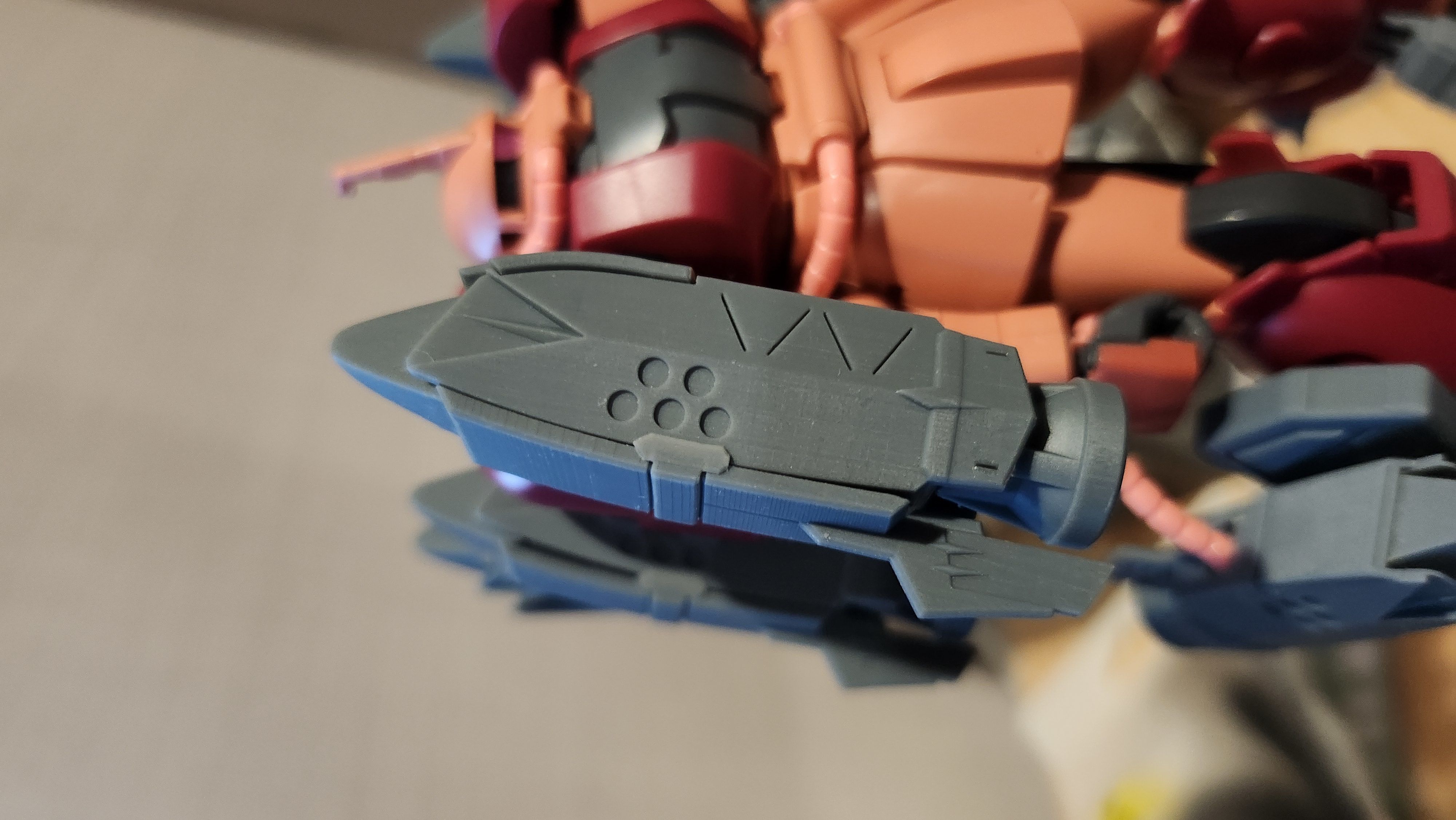 Marine Unit for Amazing Zaku conversion kit 3D print model_8