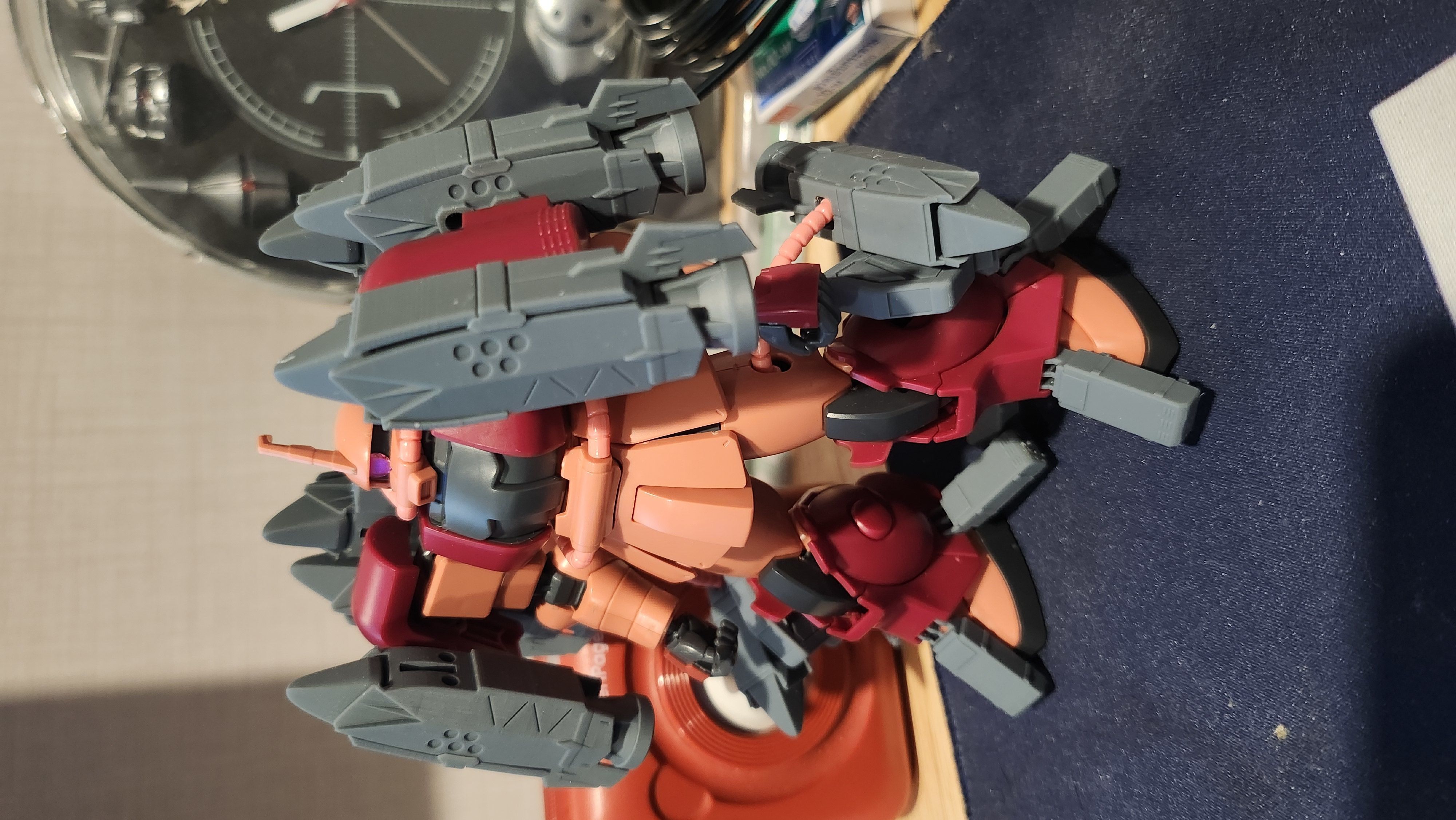 Marine Unit for Amazing Zaku conversion kit 3D print model_2