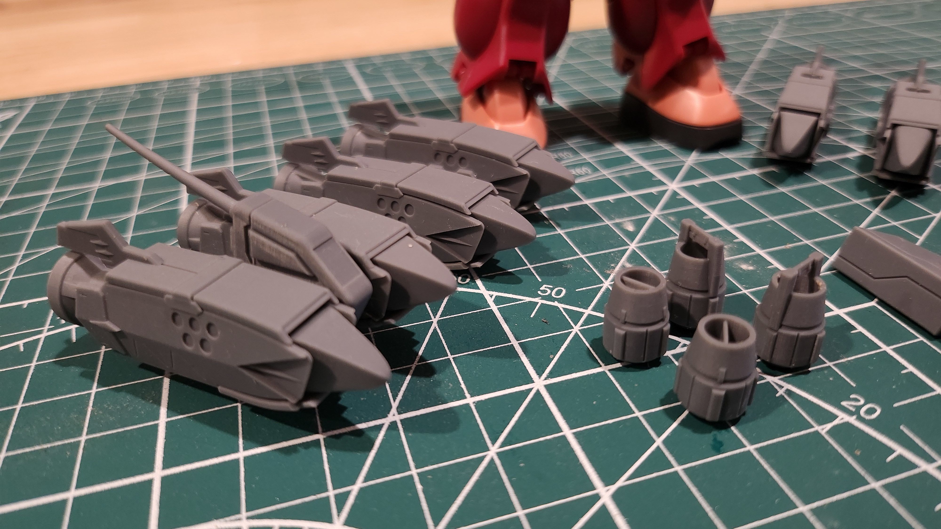 Marine Unit for Amazing Zaku conversion kit 3D print model_32