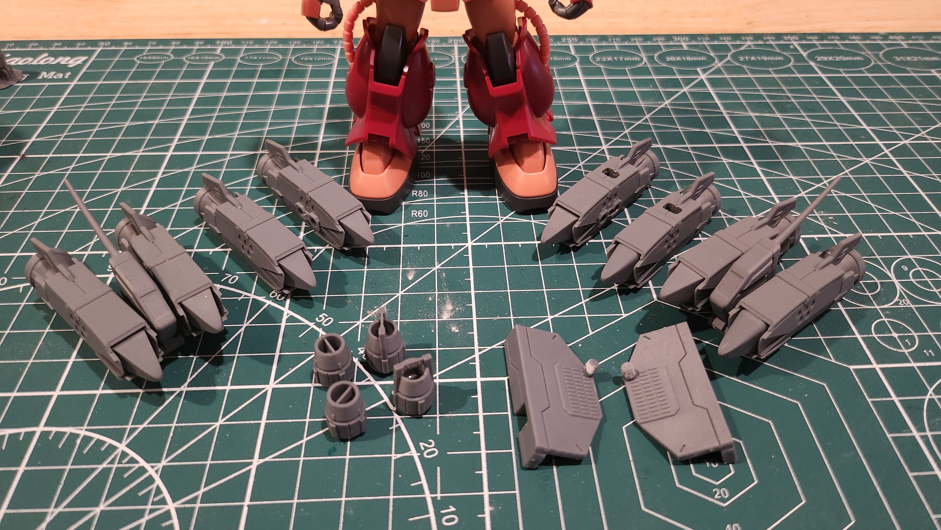Marine Unit for Amazing Zaku conversion kit 3D print model_34