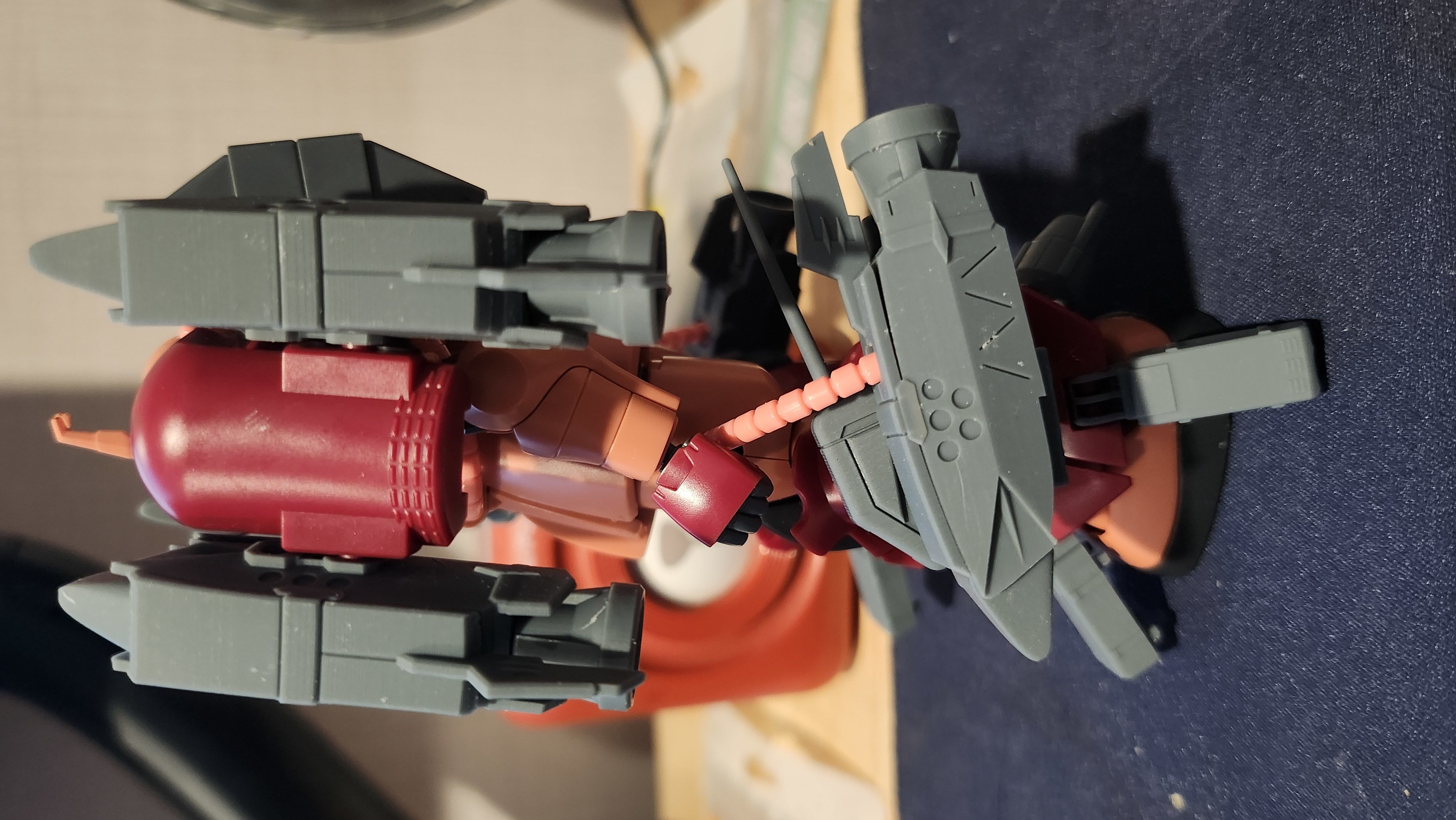 Marine Unit for Amazing Zaku conversion kit 3D print model_5