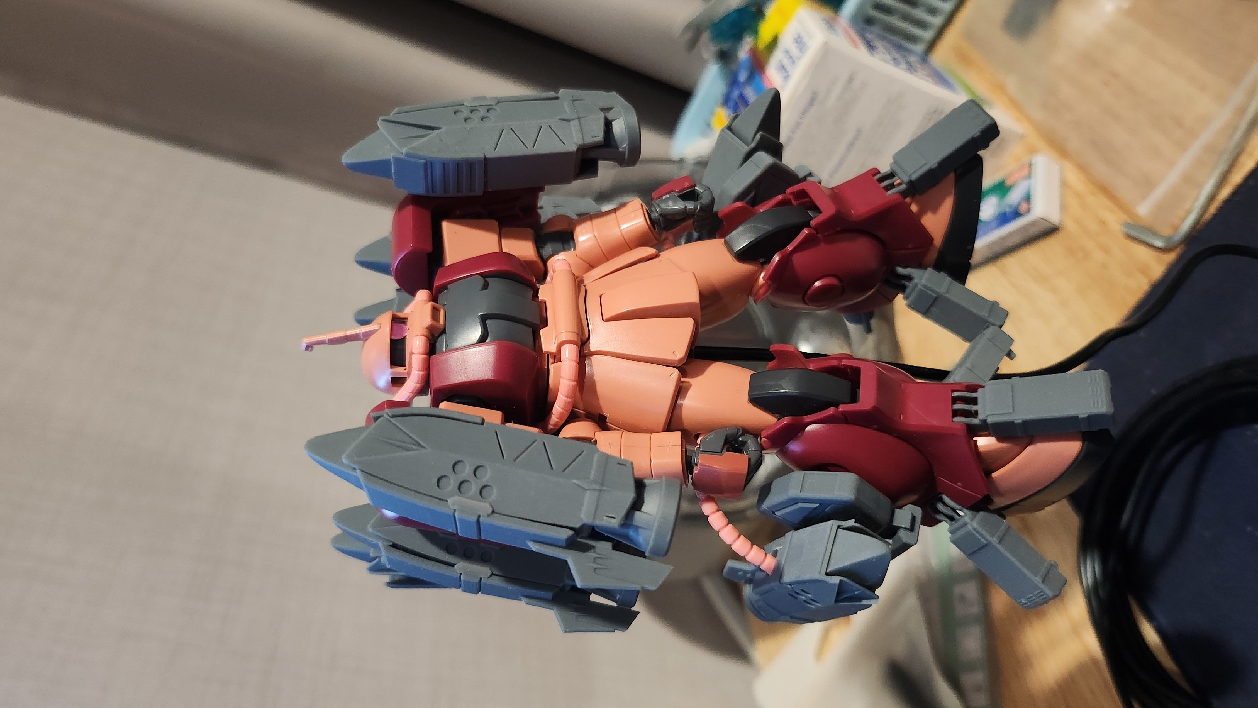 Marine Unit for Amazing Zaku conversion kit 3D print model_7