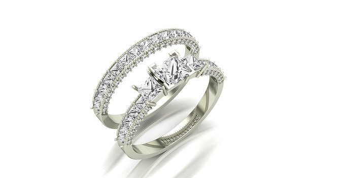   wedding ring  3D print model