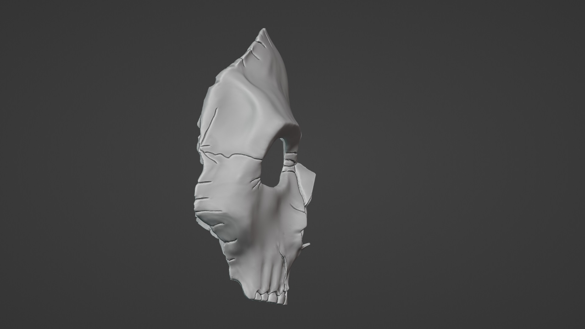 Ghost mask 3D print model_2