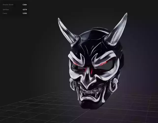 Cyber Oni Mask