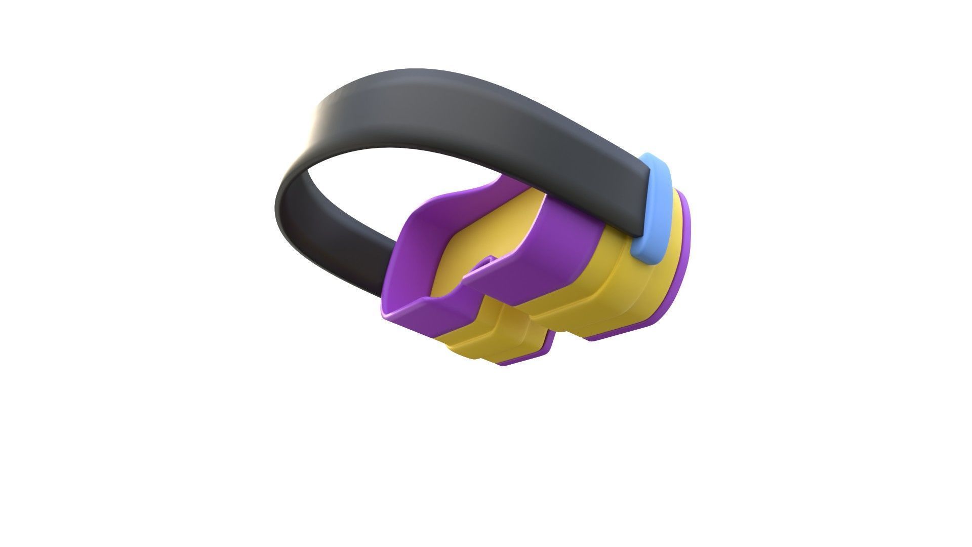 Vr Headset 3D model_10