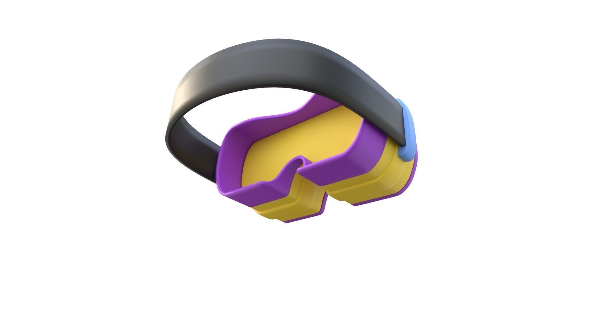 Vr Headset 3D model_9