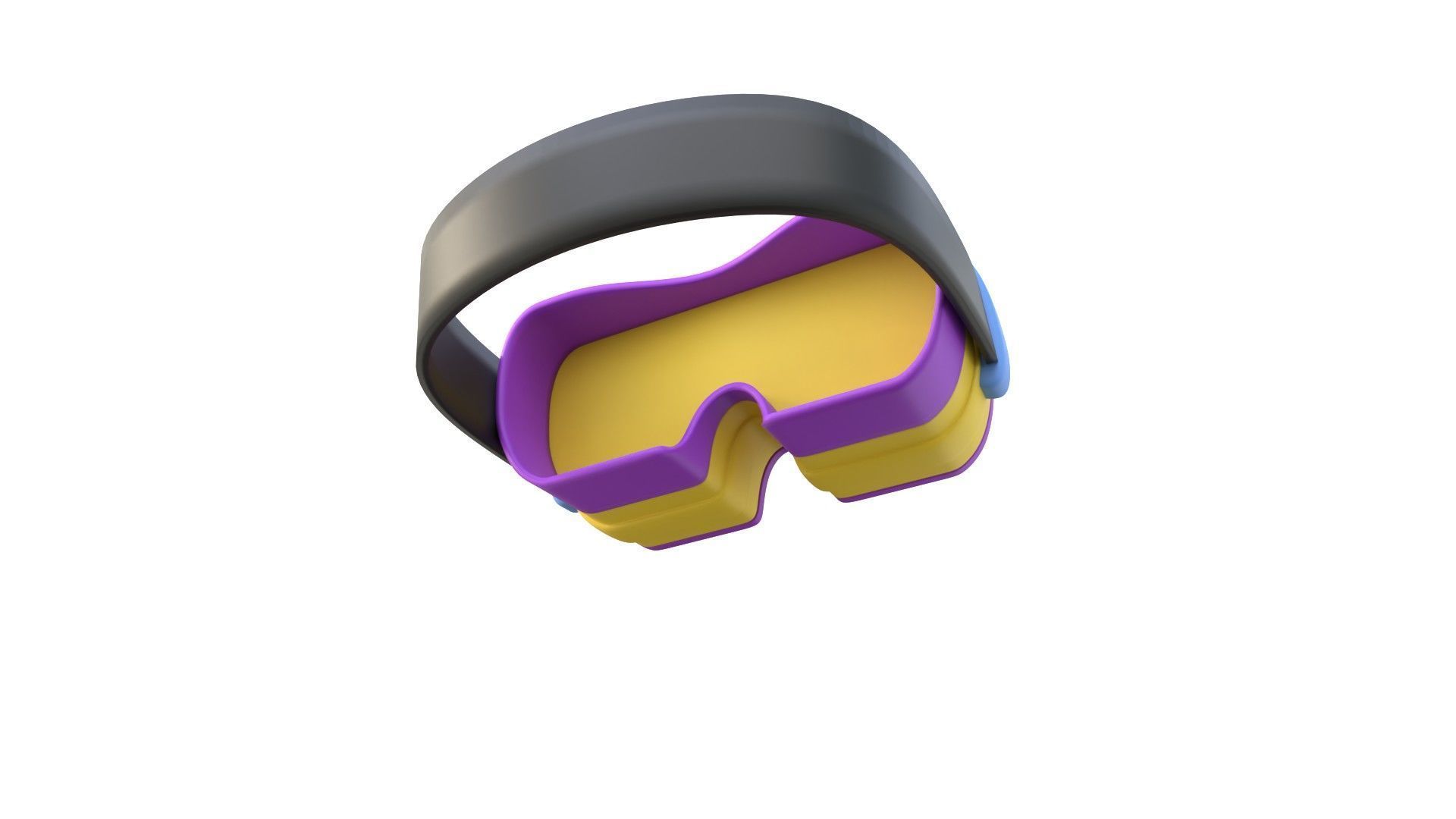Vr Headset 3D model_8