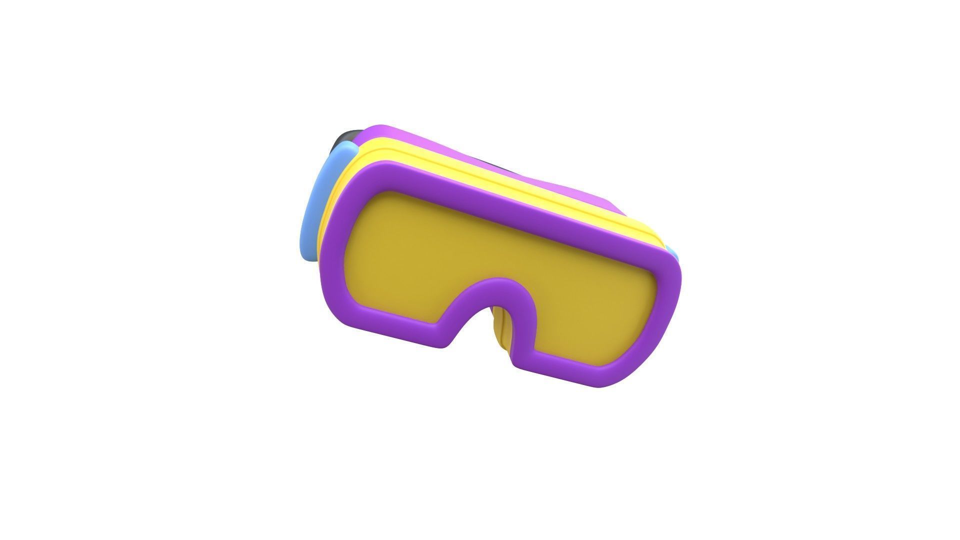 Vr Headset 3D model_16