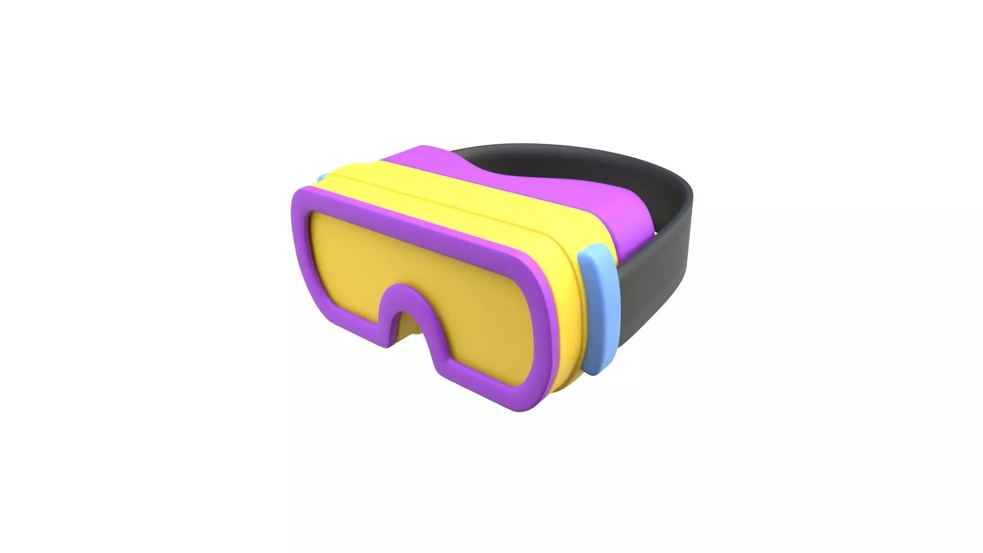 Vr Headset 3D model_0