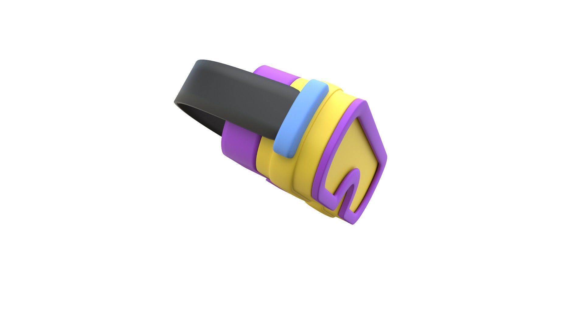 Vr Headset 3D model_13