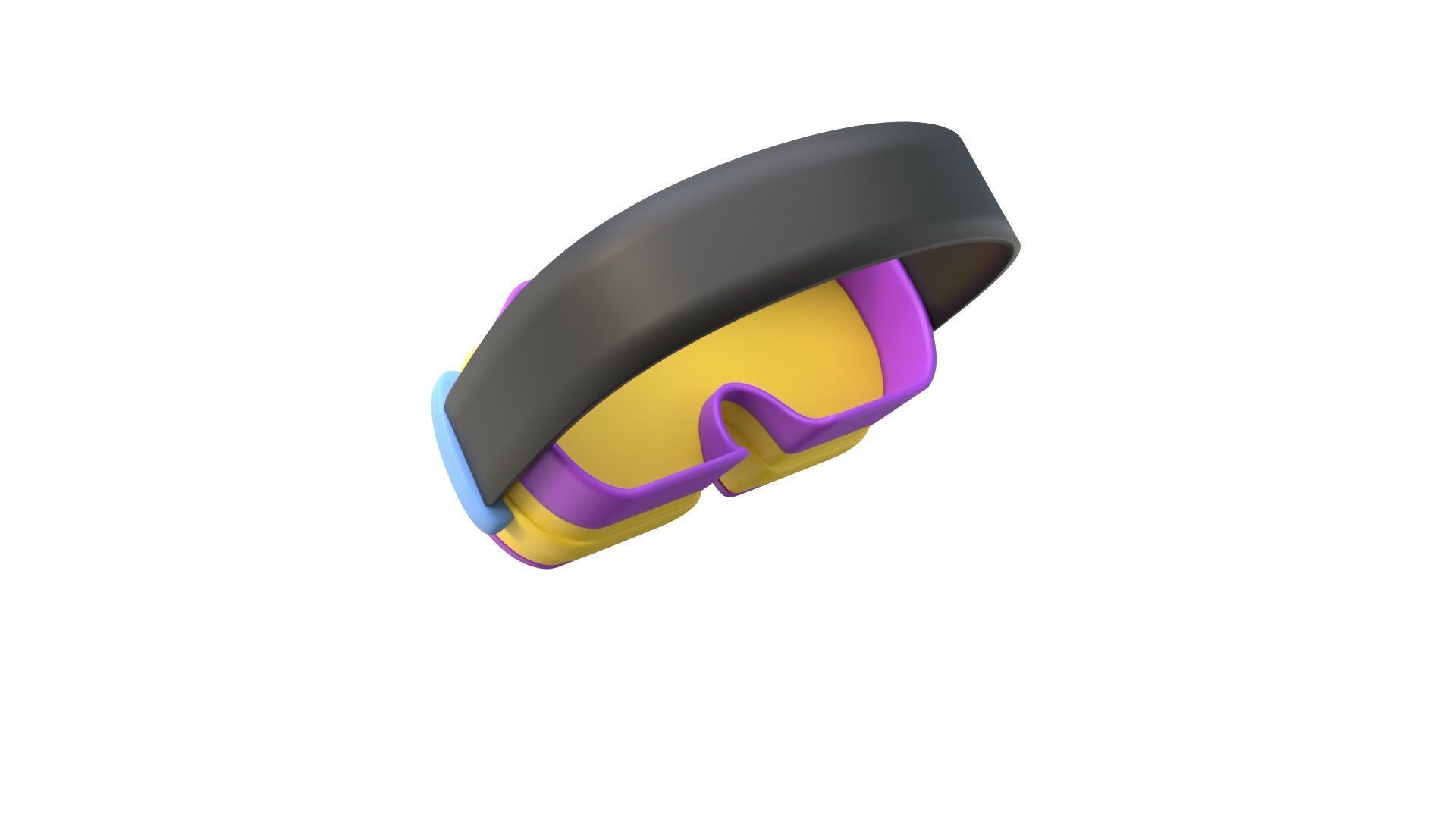 Vr Headset 3D model_5