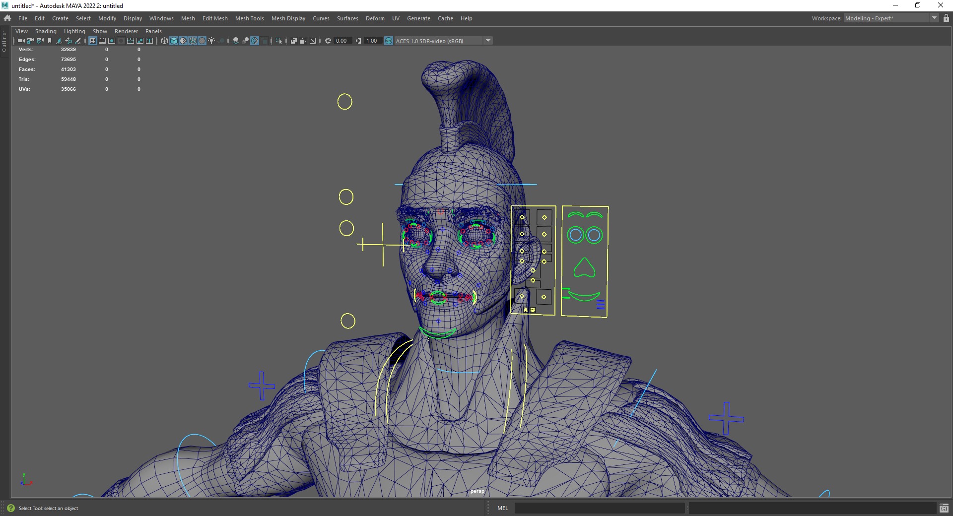 Cartoon Roman soldier in armor with battle outfit Low-poly 3D model_24